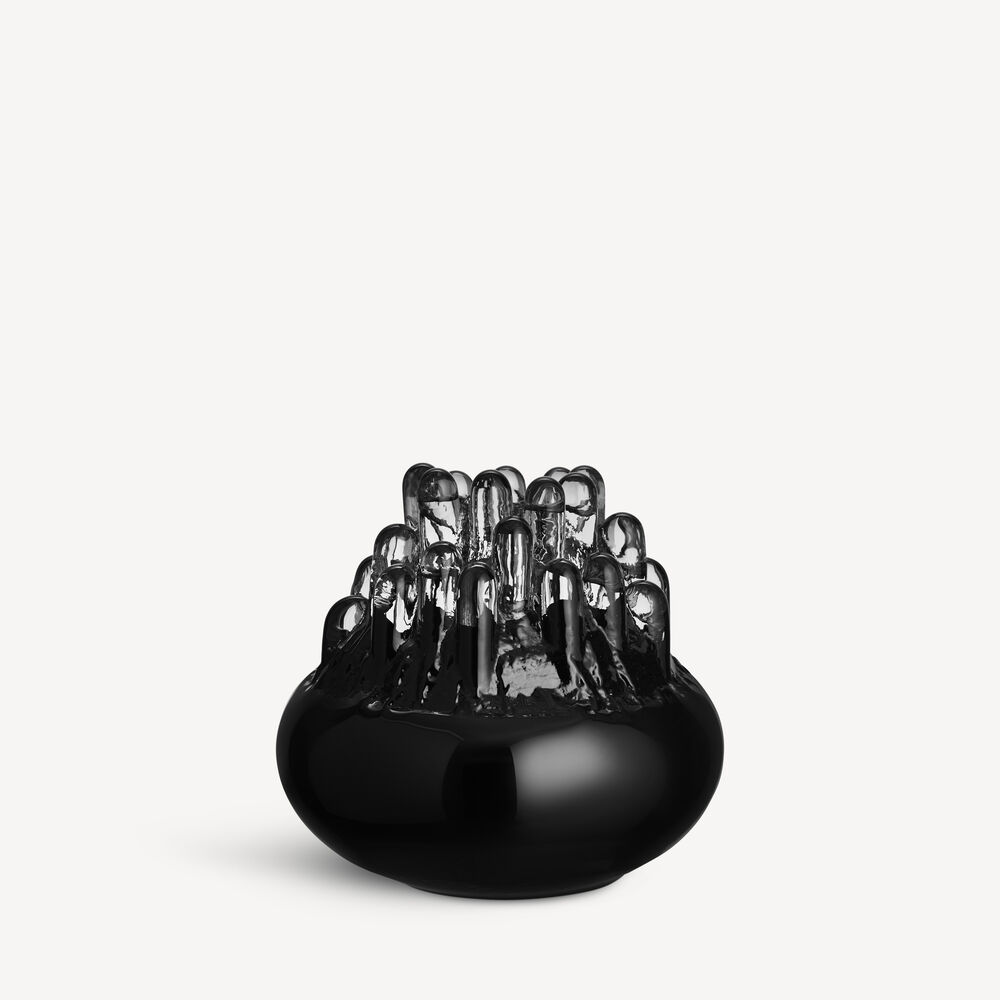 KOSTA BODA Polar skulptur sort